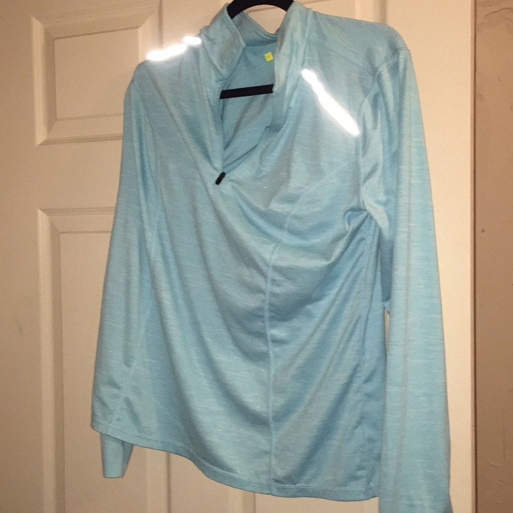 Mint green active jacket